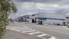 Imagen tomada ayer del pol�gono empresarial de B�rtoa, en Carballo: varias de sus�empresas alquilan pisos para sus trabajadores