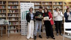 Unha das imaxes da entrega do premio a Ra�l Soneira 