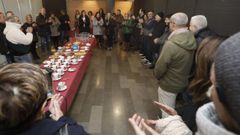 Los agentes canarios y baleares fueron recibidos este mi�rcoles a mediod�a en el Concello de Viveiro