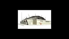 Proyecto para el pabell�n deportivo de Ares