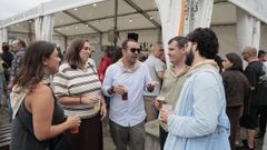 La lluvia oblig&oacute; a suspender ayer varios actos en las fiestas de Viveiro