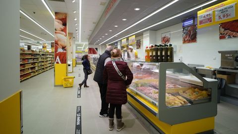 Nuevo supermercado de Alimerka, en Oviedo