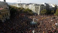 Imagen de la multitudinaria Diada del 2012