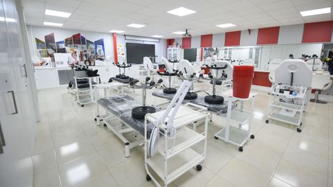 Zona del ciclo de est&eacute;tica del CIFP Montecelo