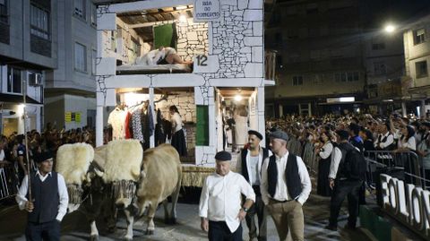 La xugada que tiraba del carro de la R�a do Comercio tuvo premio