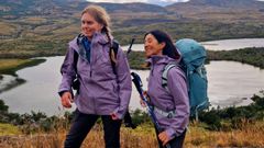 Las monta�eras asturianas Rosa Fern�ndez e Isabel Arg�elles