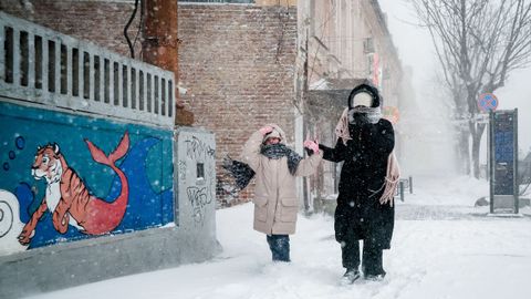 En la ciudad de Vladivostok