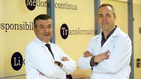 Rafael López y Ángel Díaz Lagares, los autores del estudio
