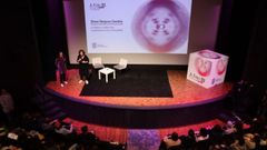 Una de las actividades celebradas el 10 de febrero en el Teatro Principal de Pontevedra