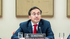 El ministro de Asuntos Exteriores, Uni�n Europea y Cooperaci�n, Jos� Manuel Albares, comparece ante la Comisi�n de Asuntos Exteriores.