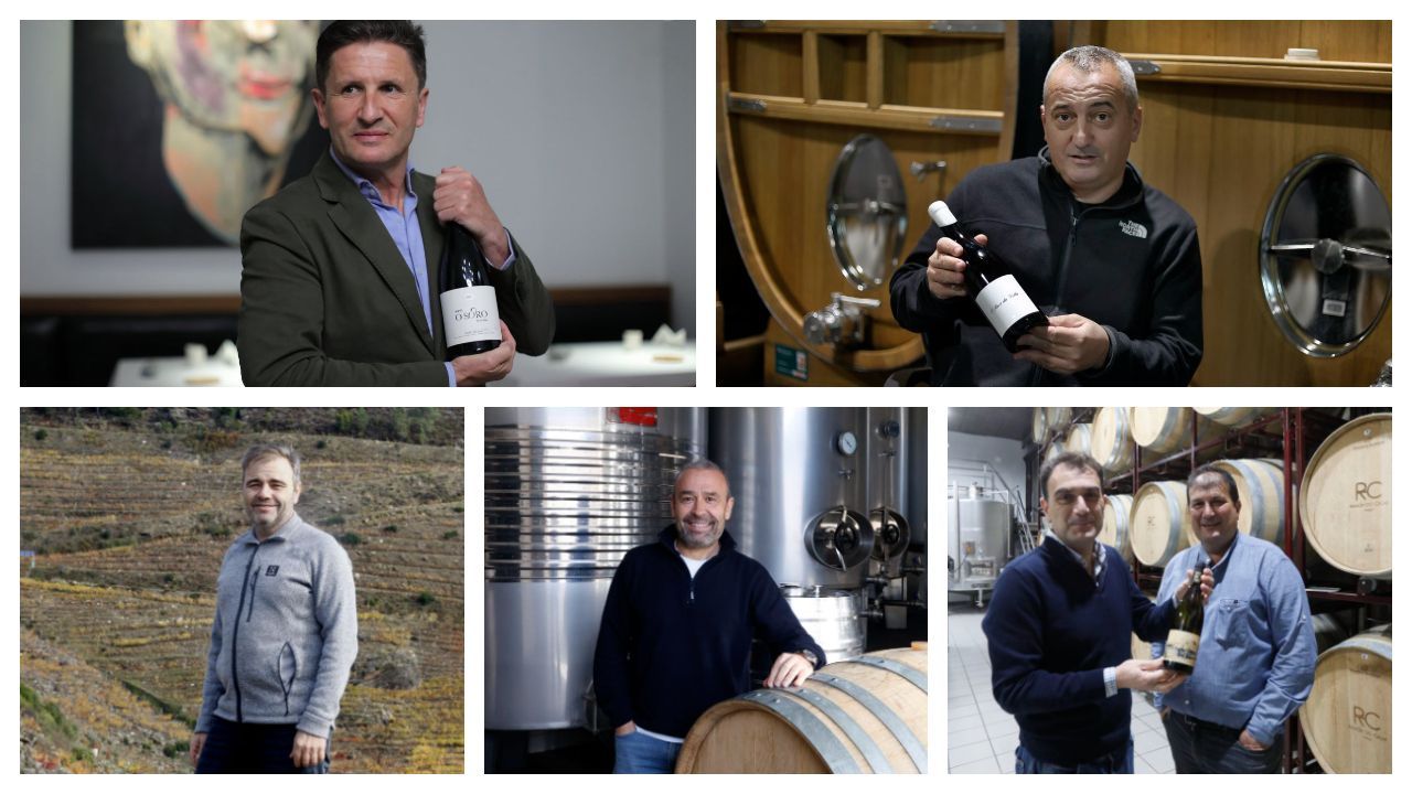 Estos bodegueros elaboran los mejores vinos de Galicia