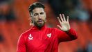Sergio Ramos.Sergio Ramos, exfutbolista del Real Madrid, con el Sevilla