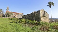La antigua rectoral de Santa Mari�a de Carracedo, en Caldas de Reis, data de 1950