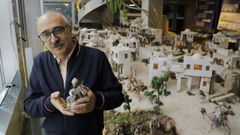 Ya se puede visitar el Belén del escaparate de Álvarez Conchado y Reysa
