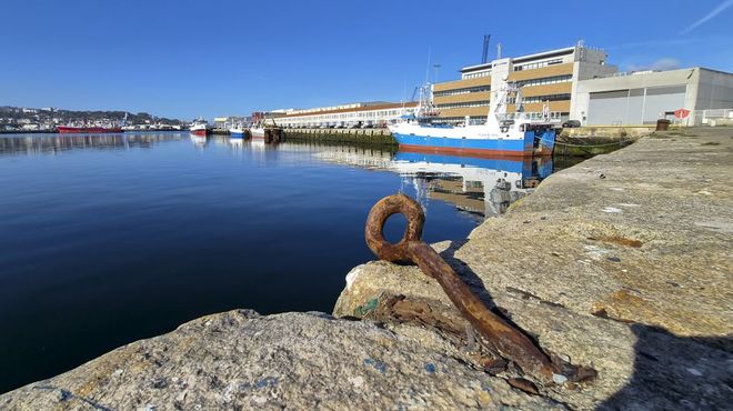 D&aacute;rsena pesquera del puerto de Mar&iacute;n