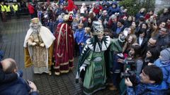 Los Reyes Magos recorren Santiago