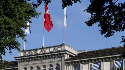 Hotel Baur au Lac, lugar en el que se registraron al menos seis detenciones.