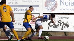 Las mejores im�genes del primer partido de Secho como t�cnico de Noia