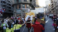 Desfile de entroido en Ourense