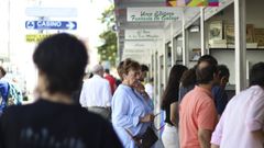 Imagen de archivo de la Feria del Libro en A Coru�a