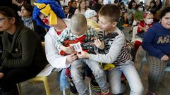 D�a del c�ncer infantil en el �lvaro Cunqueiro