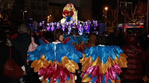 Entronizaci�n del dios Momo en A Coru�a