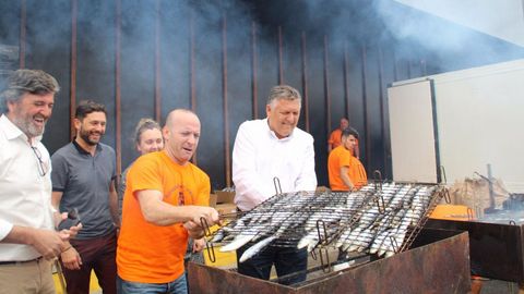 Sardi�ada de las fiestas de Portonovo