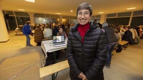 Estrella Arjomil, en la Cena del Hambre del a�o 2024 
