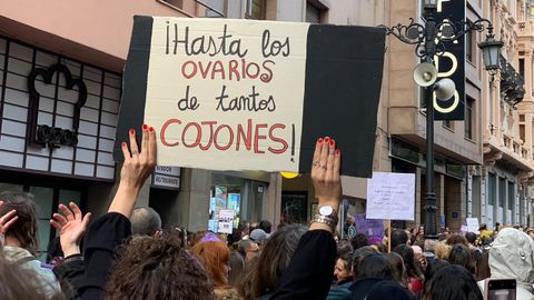 Manifestaci�n del 8M en Oviedo