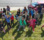 Las actividades reunieron a cientos de ni�os. 
