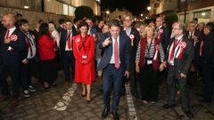 Fabian Picardo, al inicio del recuento en Gibraltar, que concluy� a las 6.30 horas