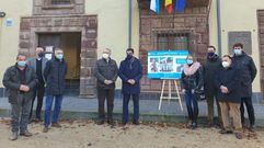 La presentaci�n de la obra tuvo lugar en los jardines de la Casa Grande