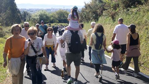 Miles de personas se dieron cita este lunes en Chamorro.