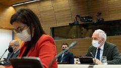El diputado del PP por Lugo Joaqu�n Garc�a D�ez en la comisi�n de Interior