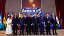 Donald Trump reuni� ayer en Miami (Florida) a los presidentes de Argentina, Bolivia, Costa Rica, Rep�blica Dominicana, Ecuador, El Salvador, Guyana, Honduras, Panam�, Paraguay, y Trinidad y Tobago, y al presidente electo de Chile, Jos� Antonio Kast.