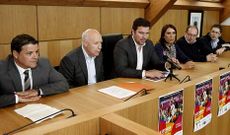 La cita baloncest�stica fue presentada ayer en A Estrada.