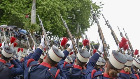 Jura de la bandera en Lugo