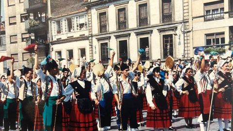 Danza del Portal, en Villaviciosa