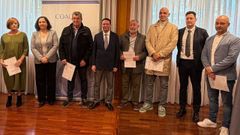 El Colegio de Agentes Comerciales celebr un acto especial para entregar insignias a los profesionales que cumplen 25 aos de vinculacin con la entidad