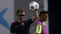 Luis Enrique: �Es m�s importante el partido que la vuelta de Guardiola�