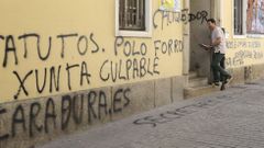 Malpica amanece plena de pintadas