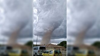 El tornado registrado en las inmediaciones de Carcasona