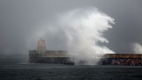 Temporal en Corrubedo