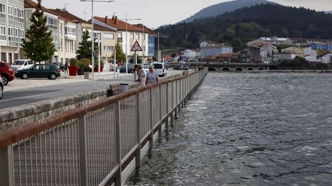 Mareas vivas en Noia.