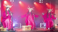 De Vacas, en un concierto en Coristanco