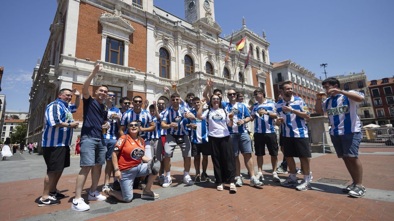 El deportivismo emprende un viaje para el recuerdo a Valladolid