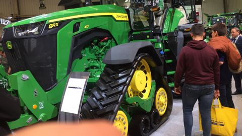 Imagen de archivo de una feria de maquinaria