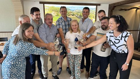 Presentaci�n de la Festa dos Vi�os da IXP Ribeiras do Morrazo, en Mar�n