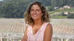 Paula Fandio, enloga de la bodega Mar de Frades