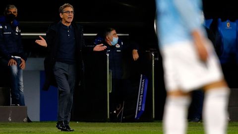 Fernando Vzquez era entrenador del Dpor en aquel derbi de la temporada 2020-21